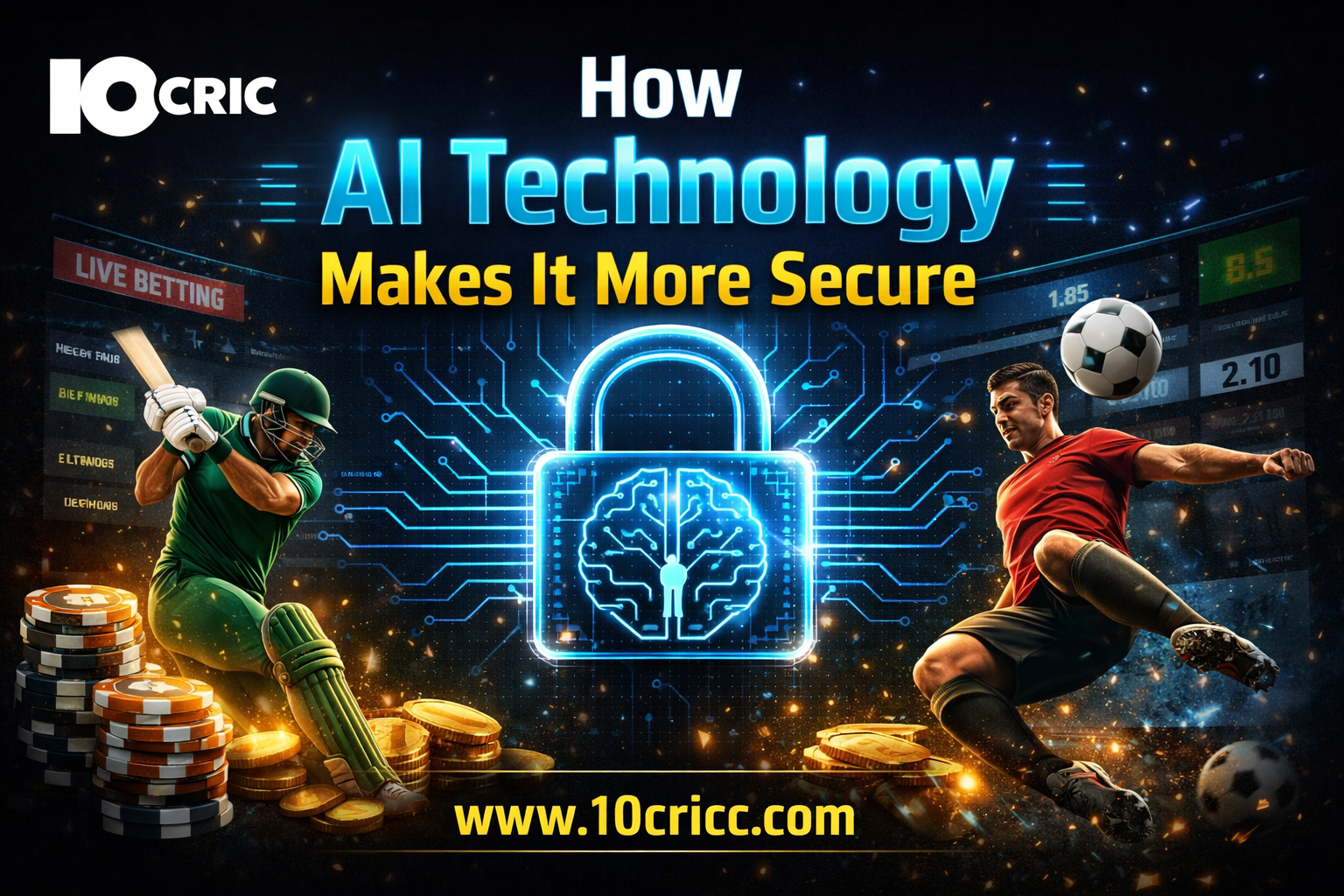 10cric How AI Technology Makes It More Secure