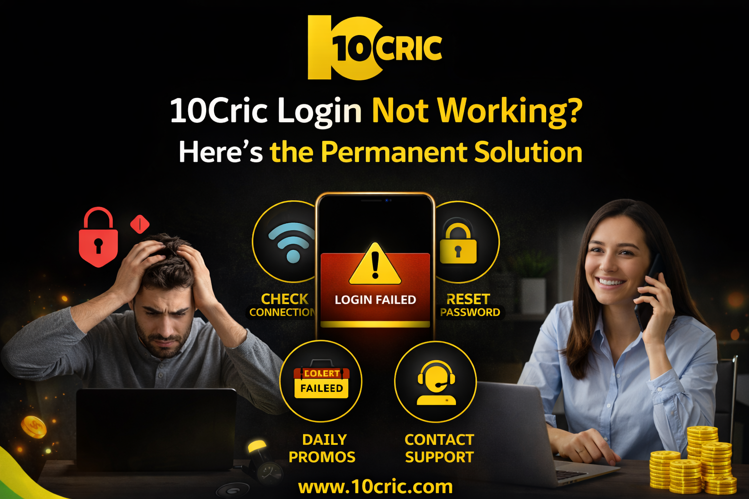 10Cric Login Not Working? Here’s the Permanent Solution