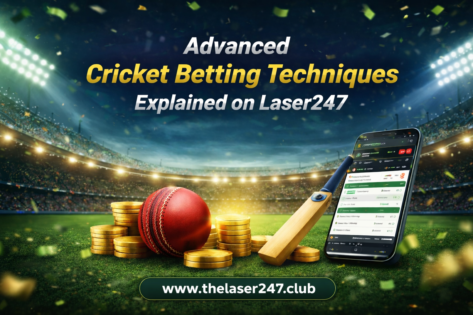 Advanced Cricket Betting Techniques Explained on Laser247