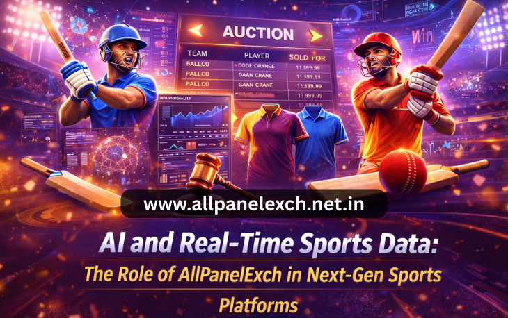 AI and Real-Time Sports Data: The Role of AllPanelExch in Next-Gen Sports Platforms