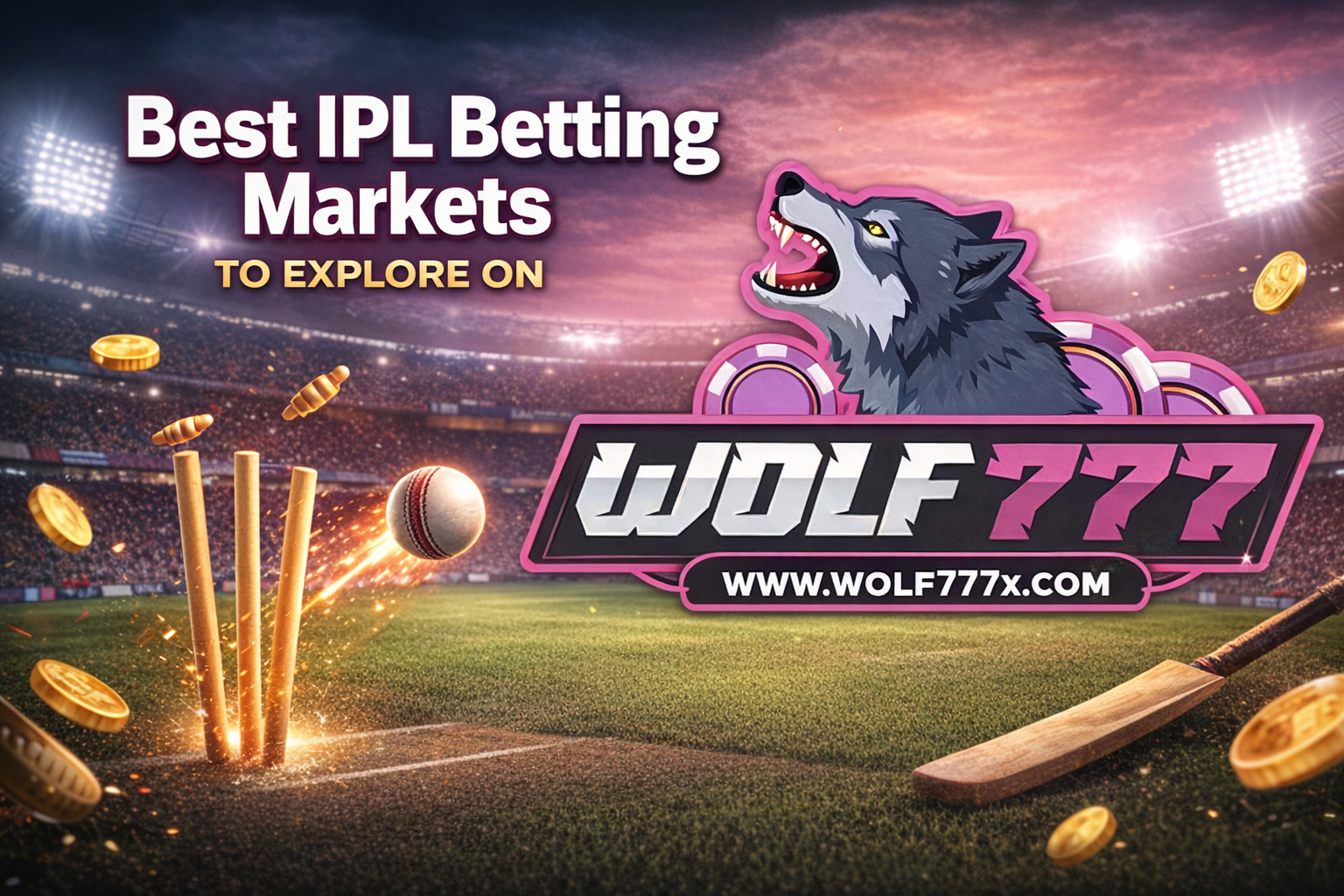 Best IPL Betting Markets to Explore on Wolf777