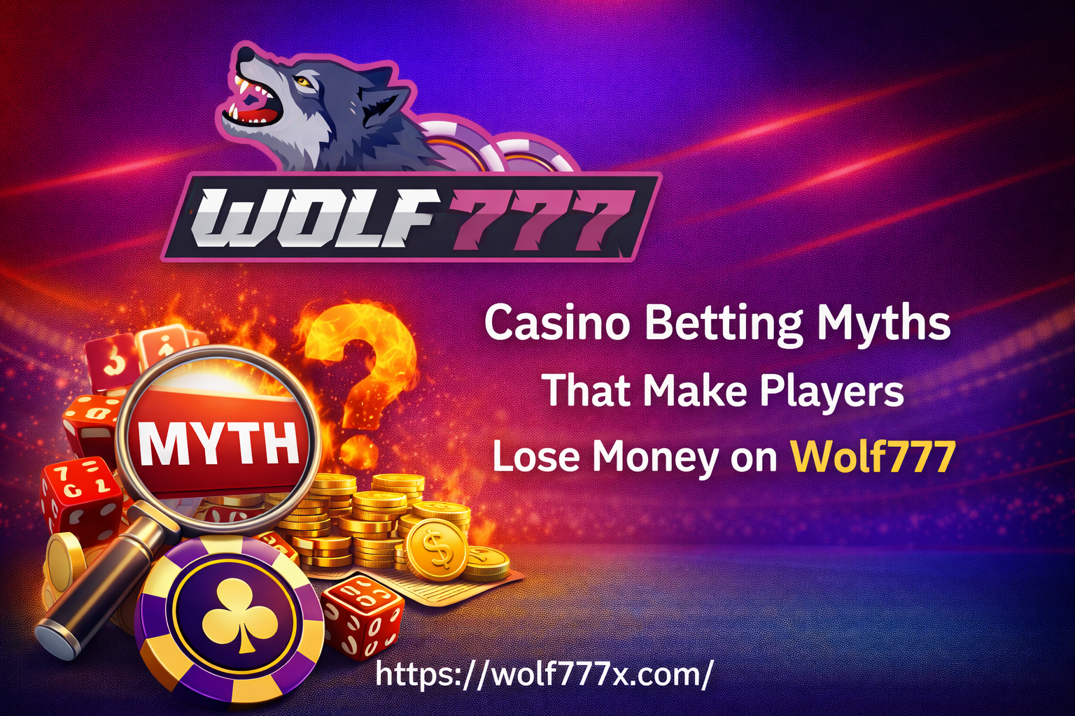 Casino Betting Myths That Make Players Lose Money on Wolf777