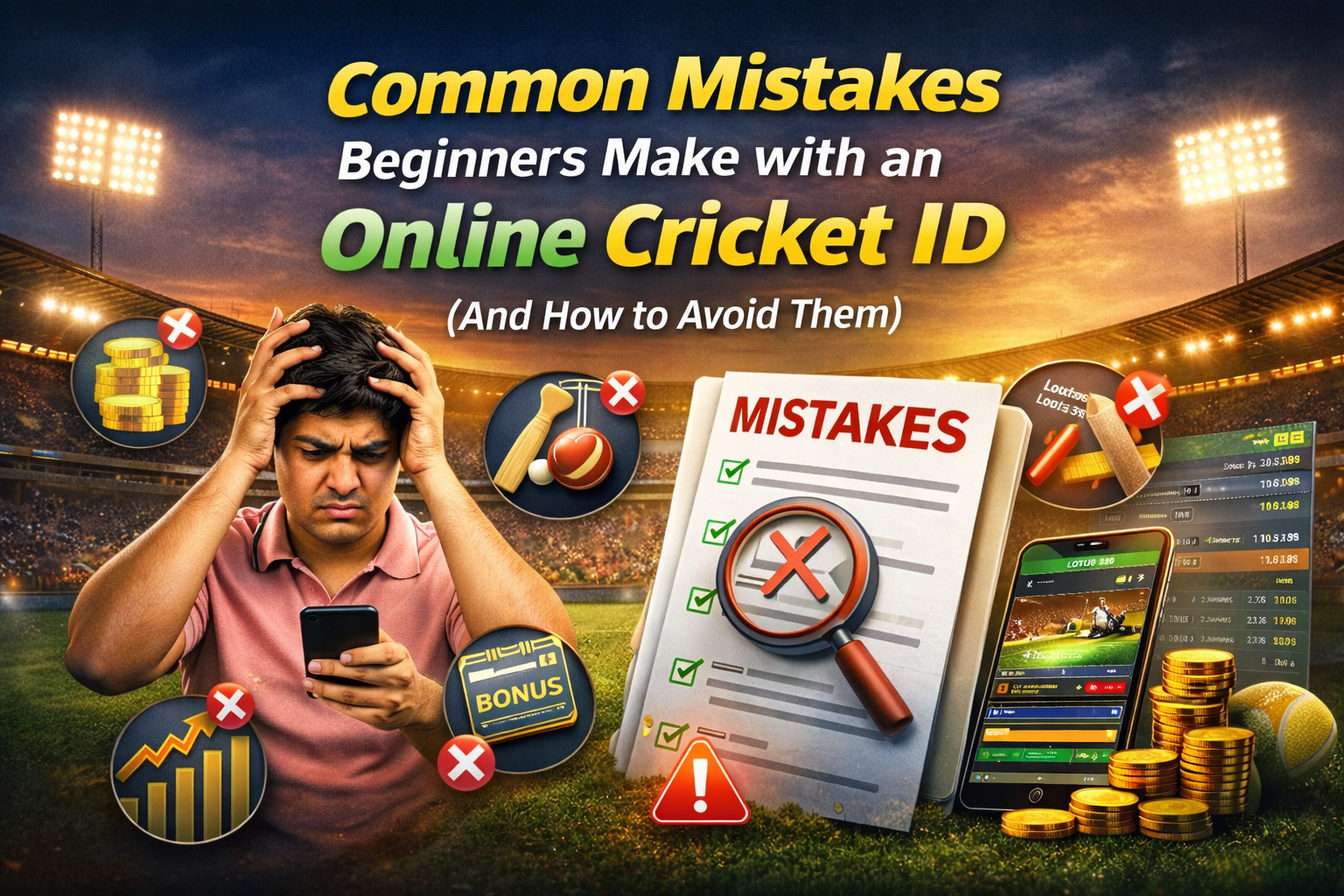 Common Mistakes Beginners Make with an Cricket ID (And How to Avoid Them)