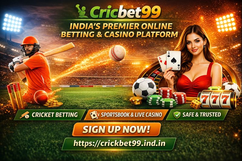 Cricbet99 – India’s Premier Online Betting & Casino Platform