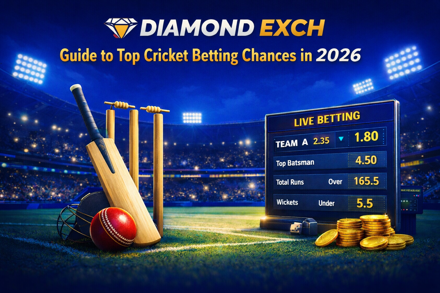 Diamond Exch Guide to Top Cricket Betting Chances in 2026