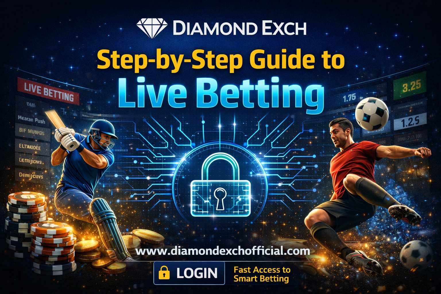 Diamond Exch Step-by-Step Guide to Live Betting