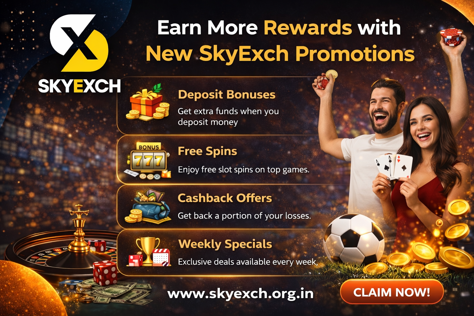Earn More Rewards with New SkyExch Promotions