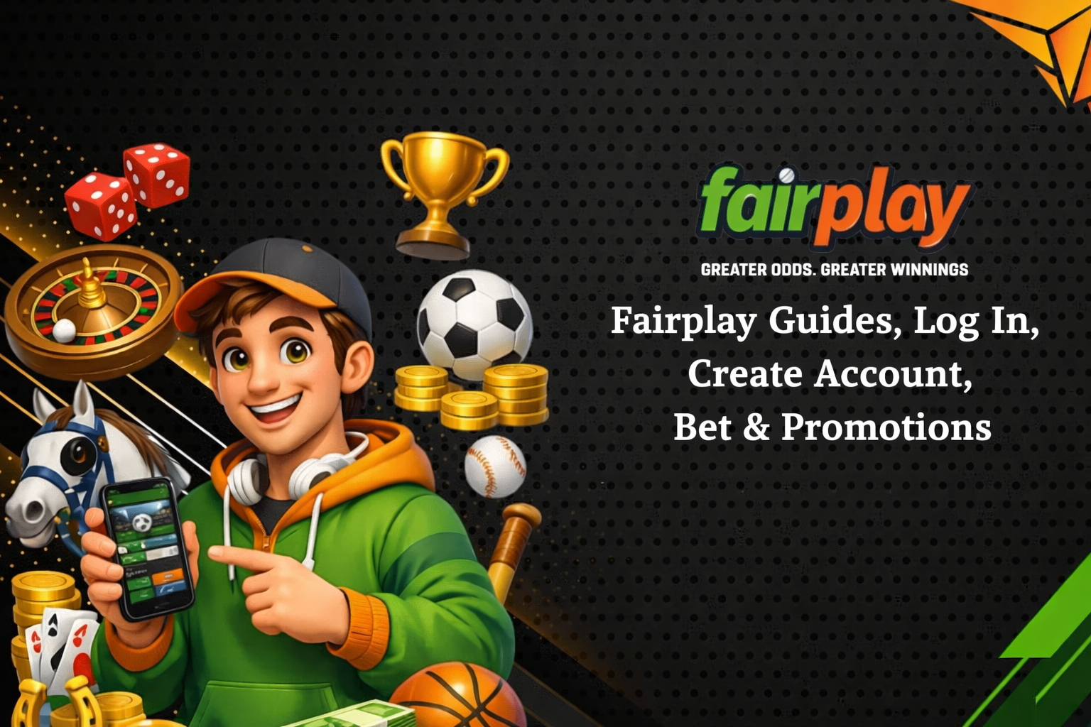 Fairplay Guides, Log In, Create Account, Bet & Promotions