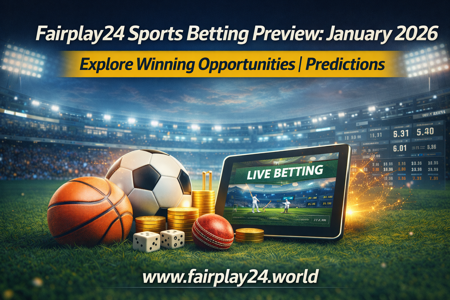 Fairplay24 Sports Betting Preview: January 2026 Explore Winning Opportunities
