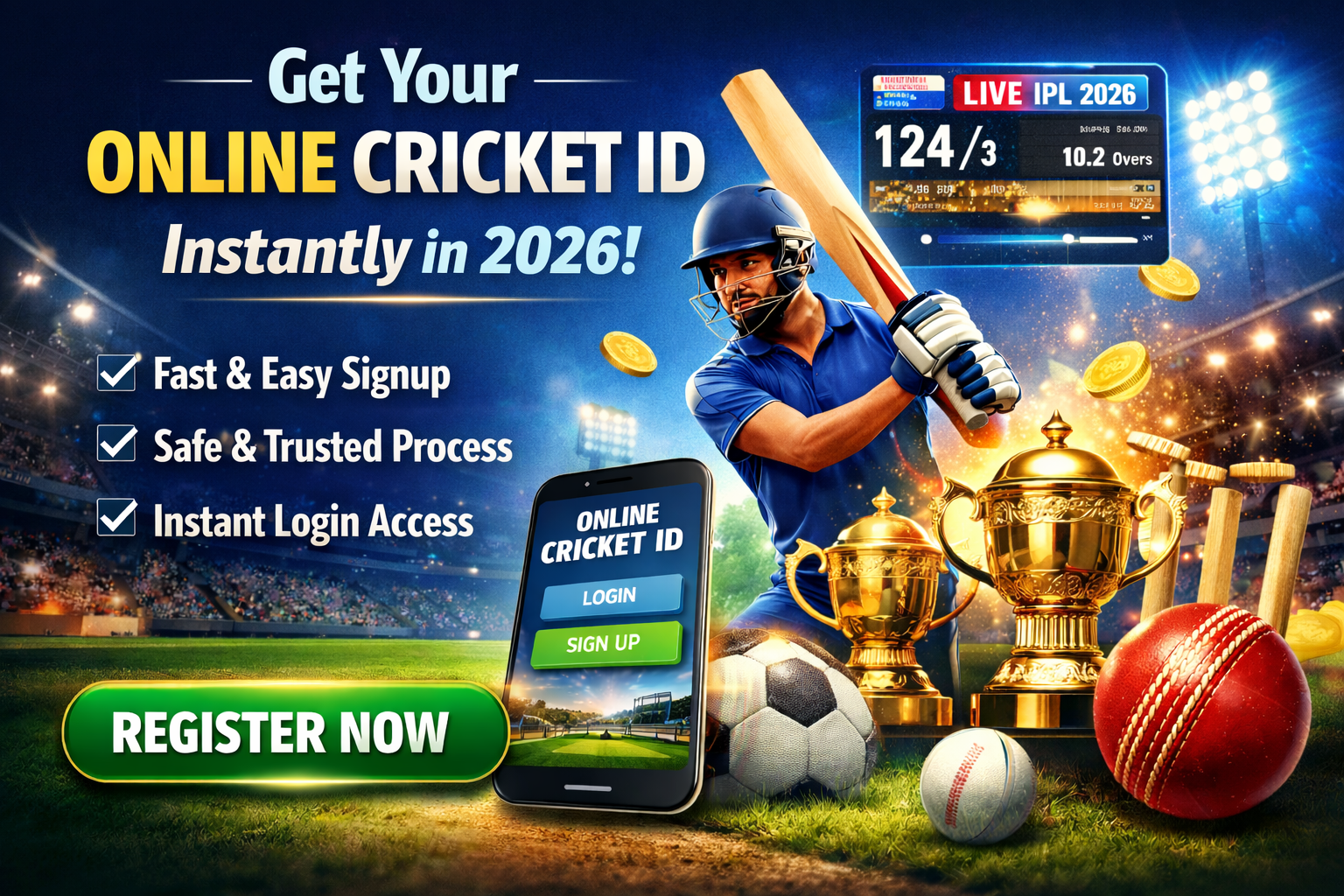 Get Your Online Cricket Betting ID Instantly – The Ultimate Step-by-Step Beginner Tutorial for Fast & Secure Access
