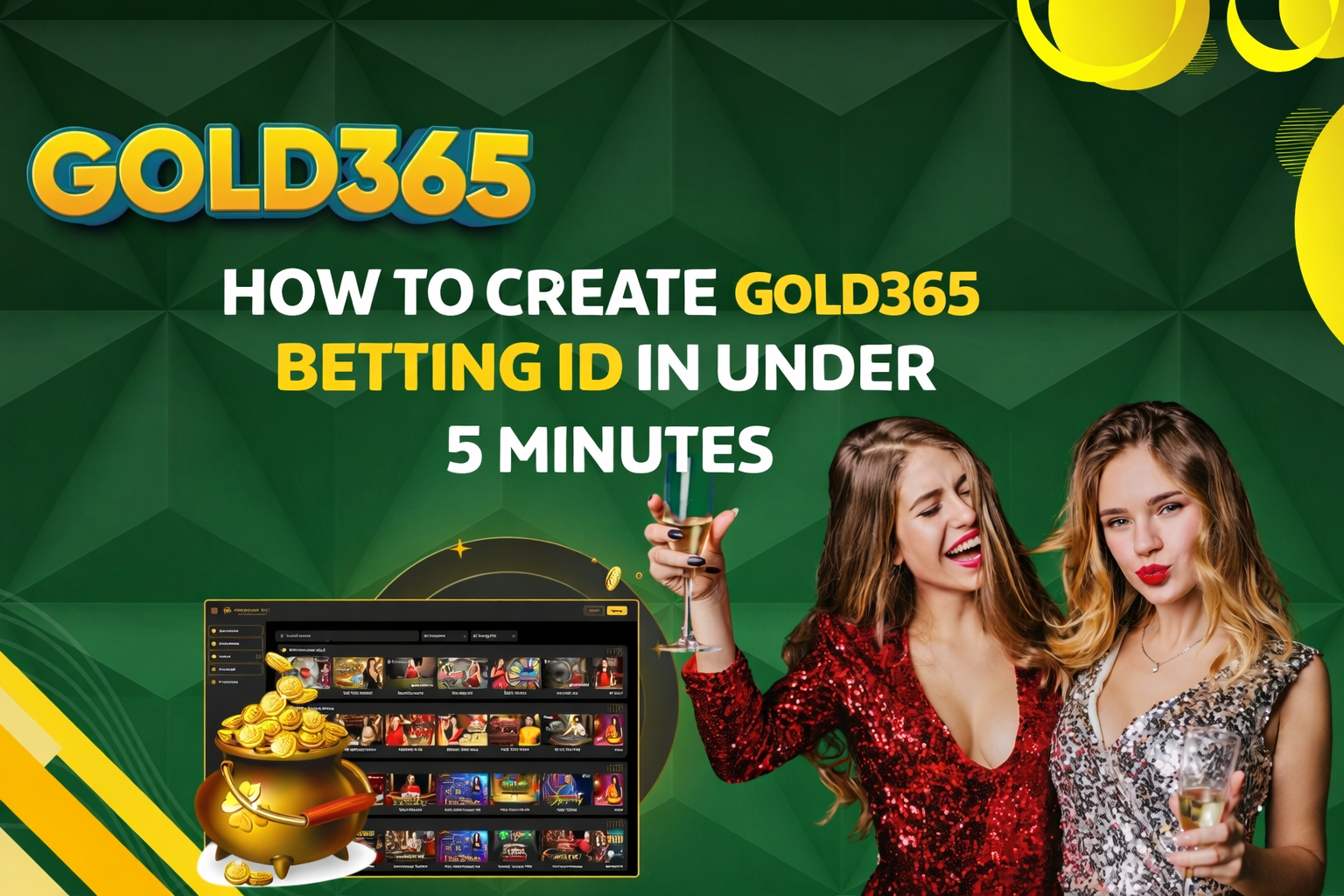 How to Create a Gold365 Betting ID in Under 5 Minutes