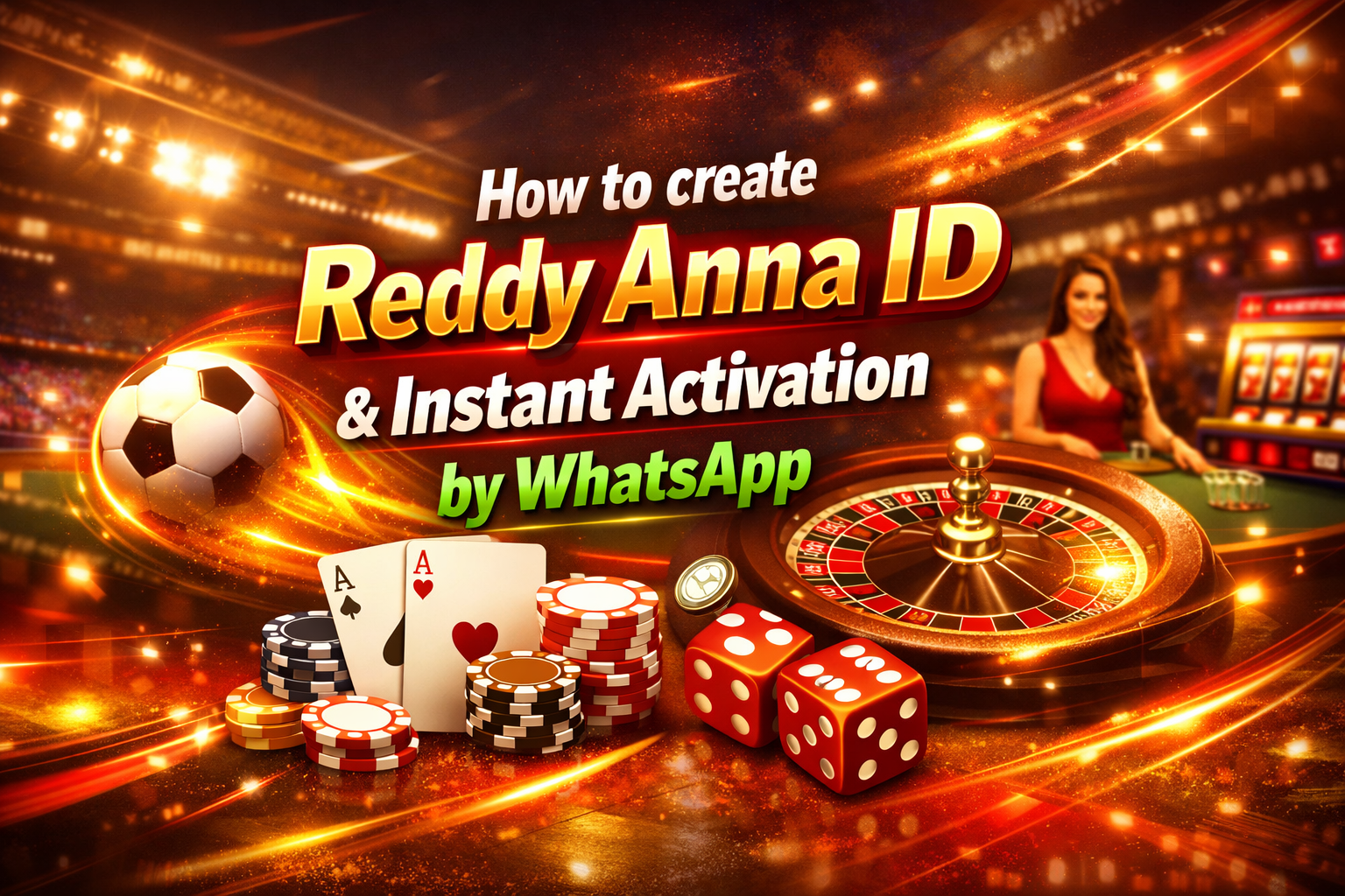 How to create Reddy Anna ID & Insttant Activation by WhatsApp