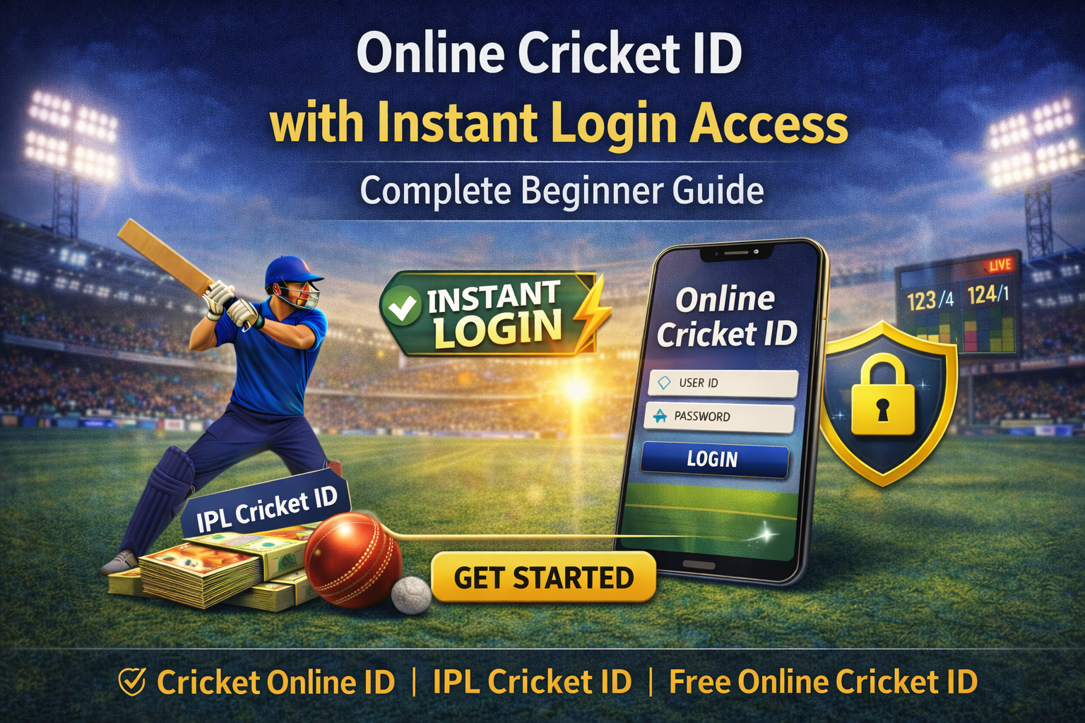 How to Get an Online Cricket ID with Instant Login Access