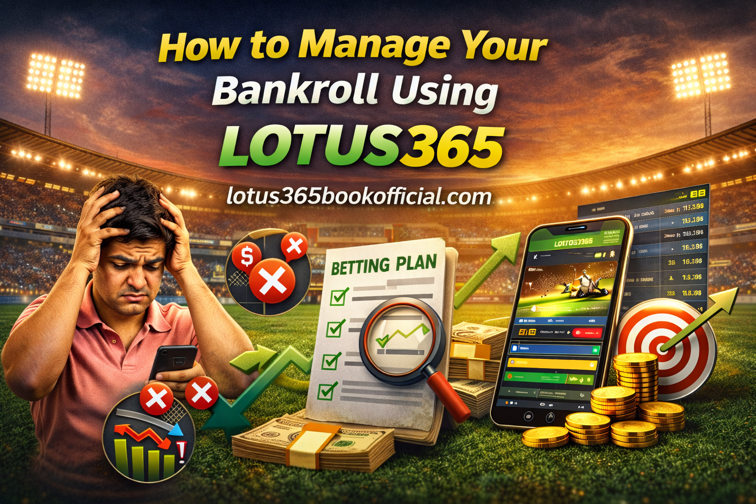 How to Manage Your Bankroll Using Lotus365