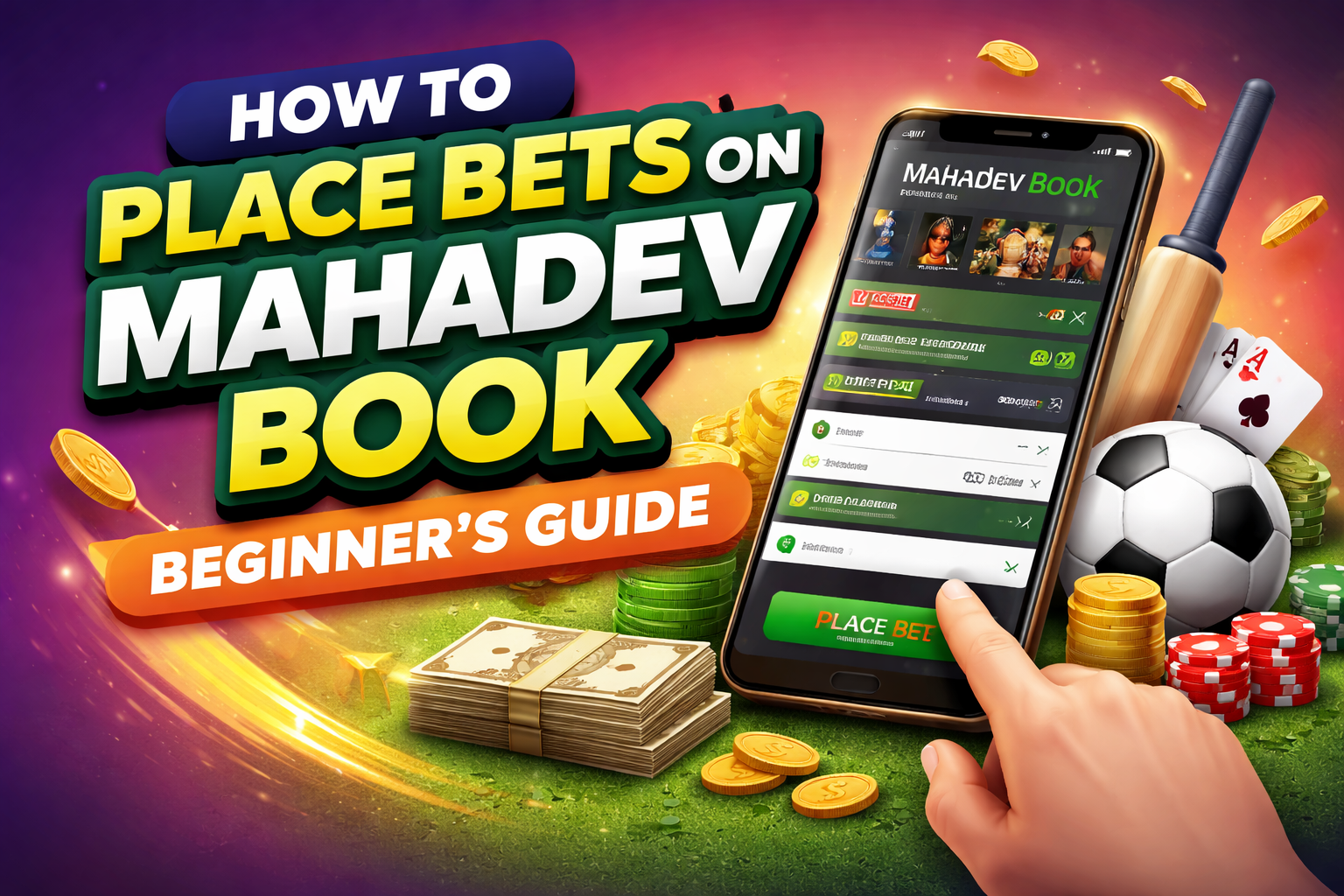 How to Place Bets on Mahadev Book: Beginner’s Guide