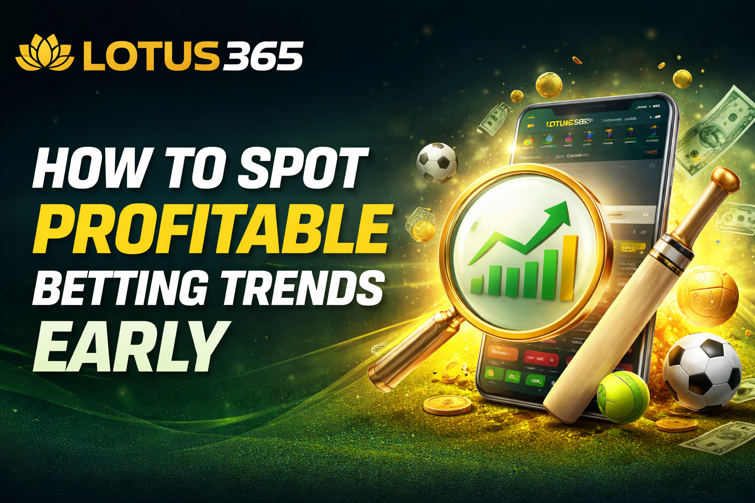 How to Spot Profitable Betting Trends Early on Lotus365