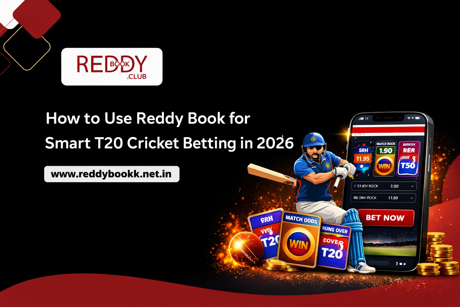 How to Use Reddy Book for Smart T20 Cricket Betting in 2026