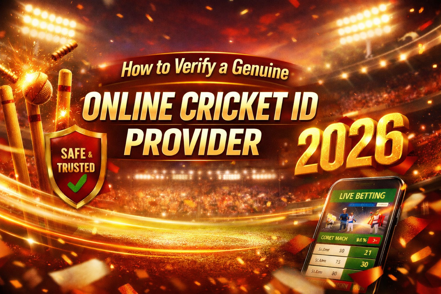 How to Verify a Genuine Online Cricket ID Provider