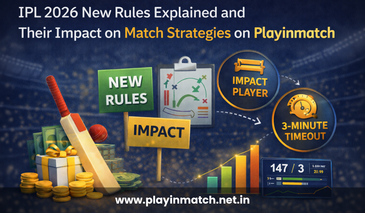 IPL 2026 New Rules Explained and Their Impact on Match Strategies on Playinmatch