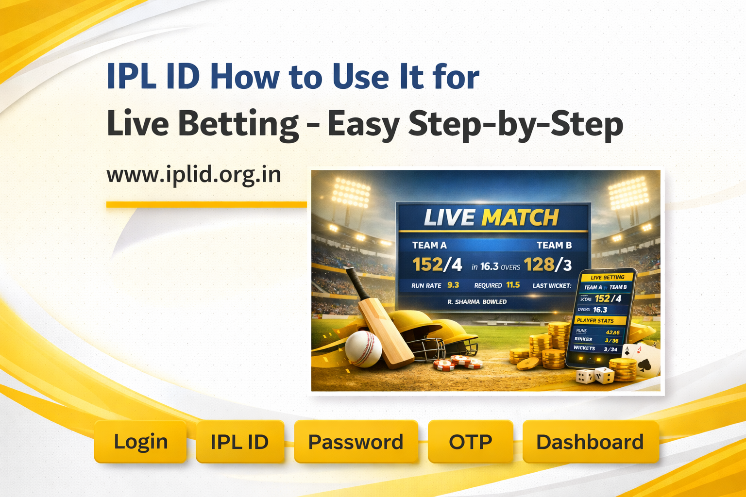 IPL ID How to Use  It for Live Betting – Easy Step-by-Step