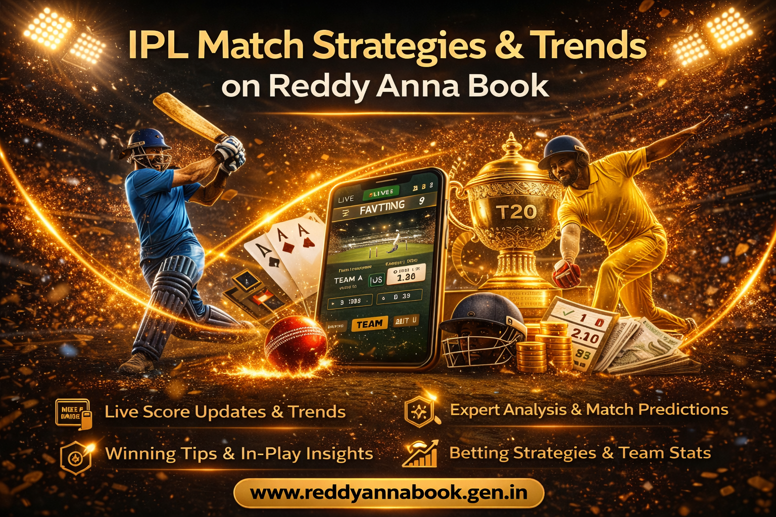IPL Match Strategies and Trends on Reddy Anna Book