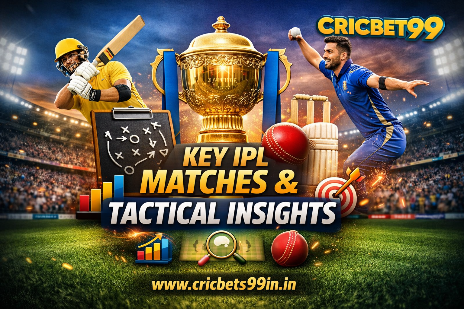 Key IPL Matches and Tactical Insights on Cricbet99