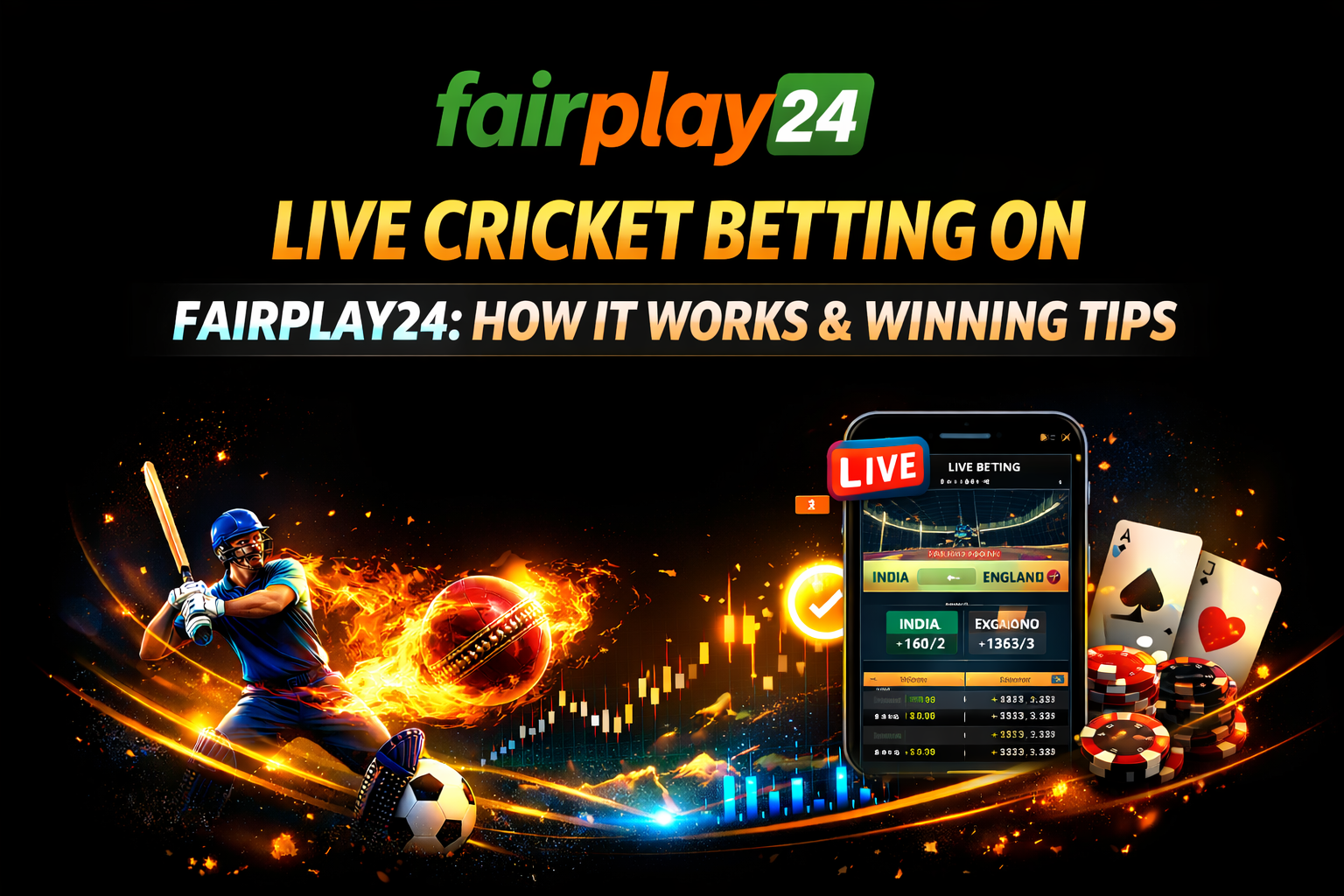 Live Cricket Betting on Fairplay24: How It Works & Winning Tips