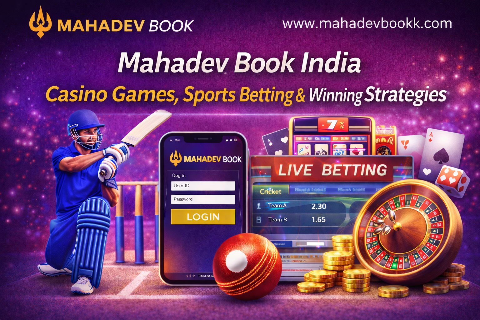 Mahadev Book India: Casino Games, Sports Betting & Winning Strategies