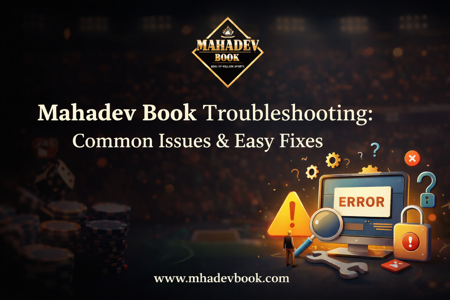Mahadev Book Troubleshooting: Common Issues & Easy Fixes