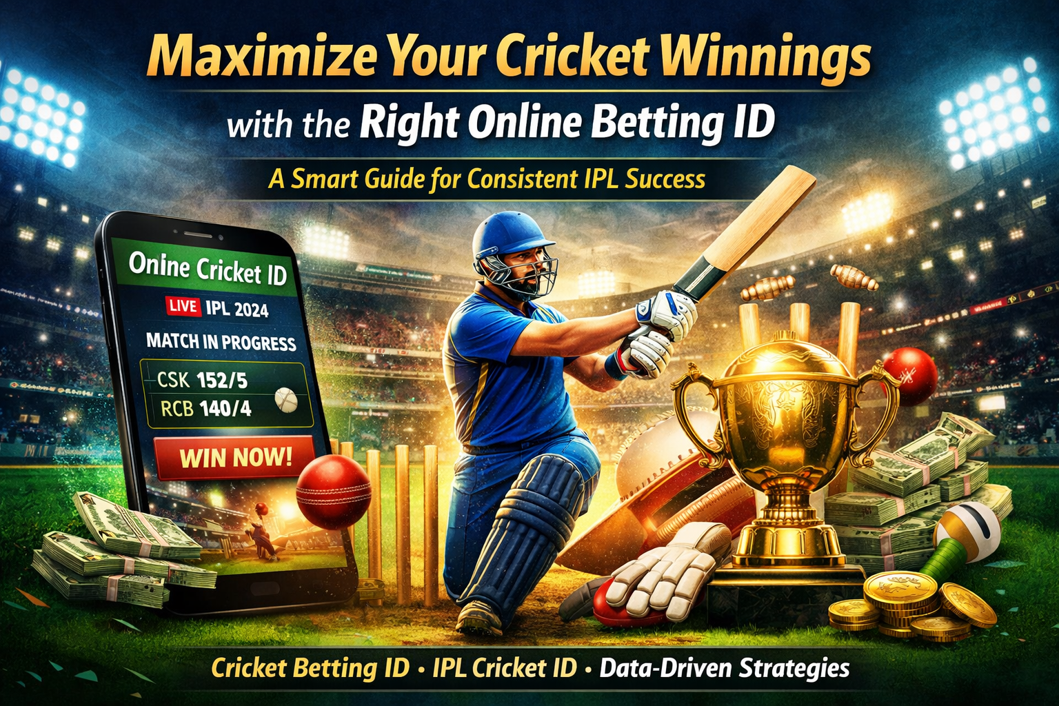 Maximize Your Cricket Winnings with the Right Online Betting ID