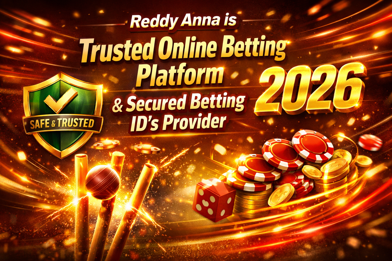 Reddy Anna is Trusted Online Betting Platform & Secured Betting ID's Provider