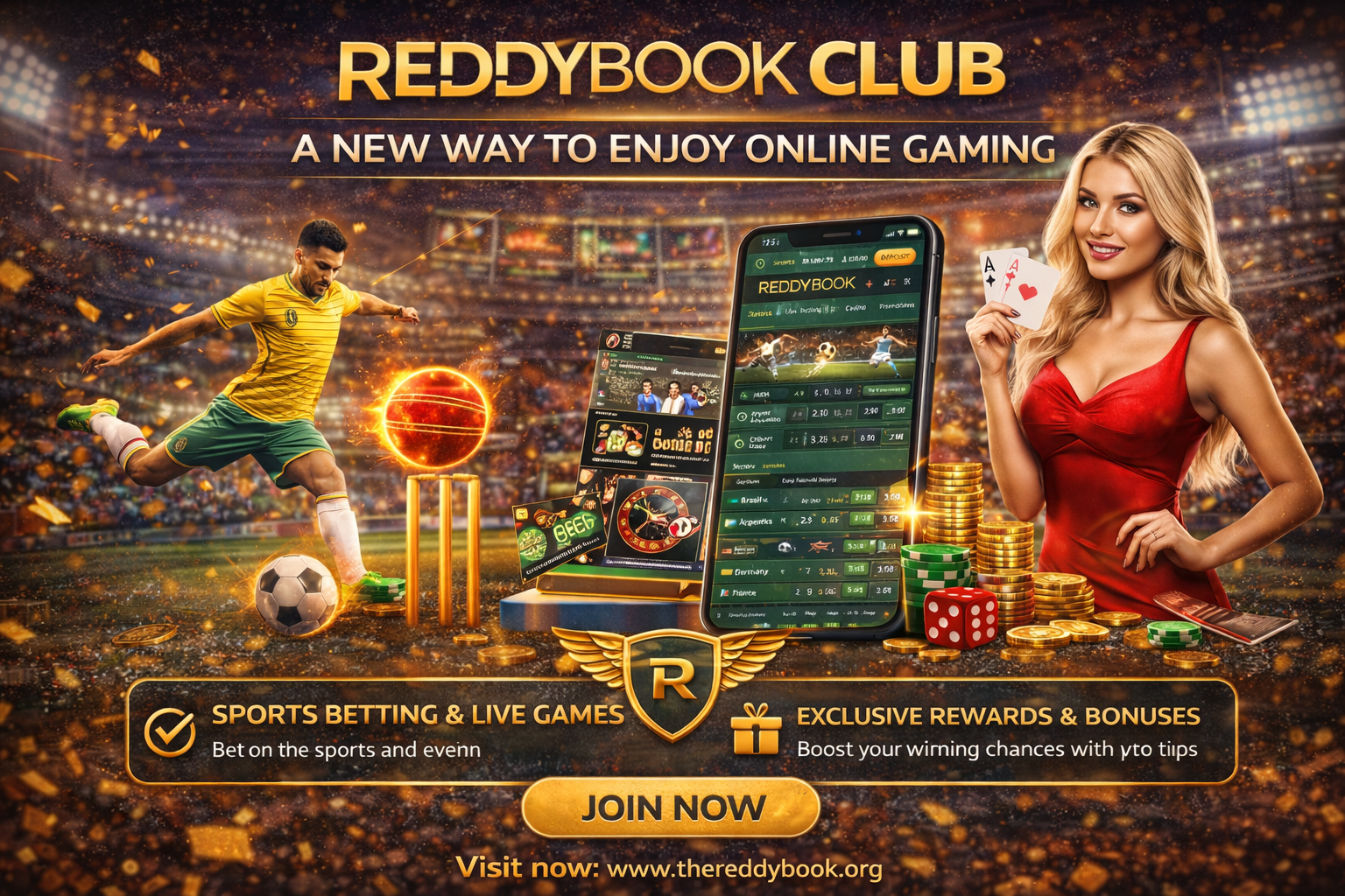Reddybook Club A New Way to Enjoy Online Gaming