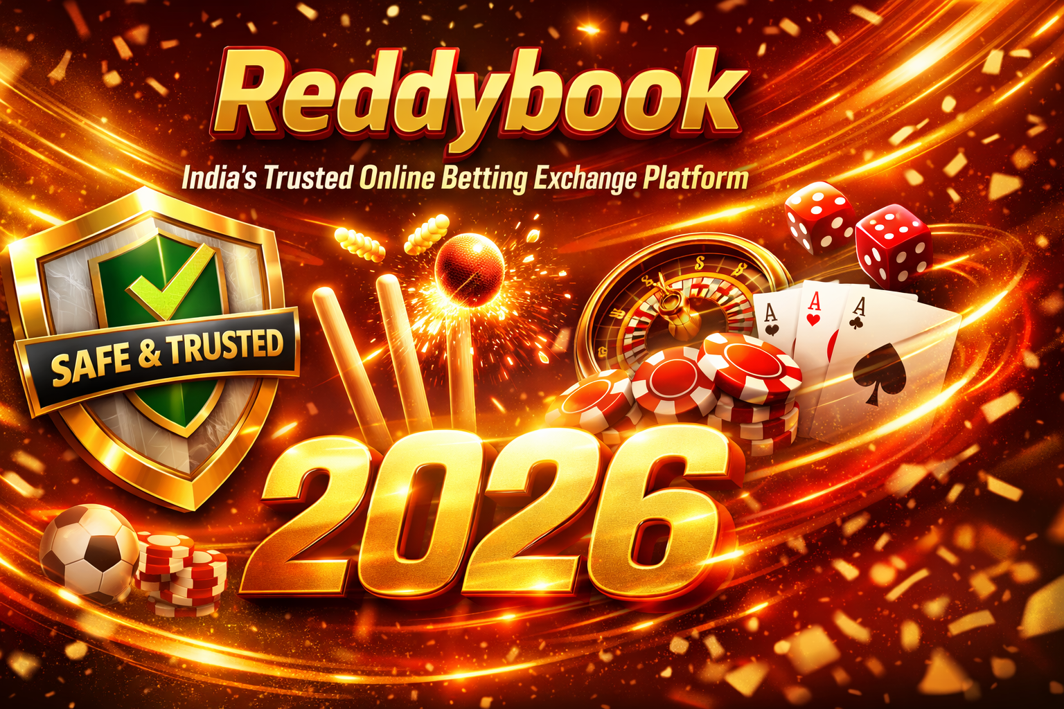 Reddybook India's Trusted Online Betting Exchange Platform