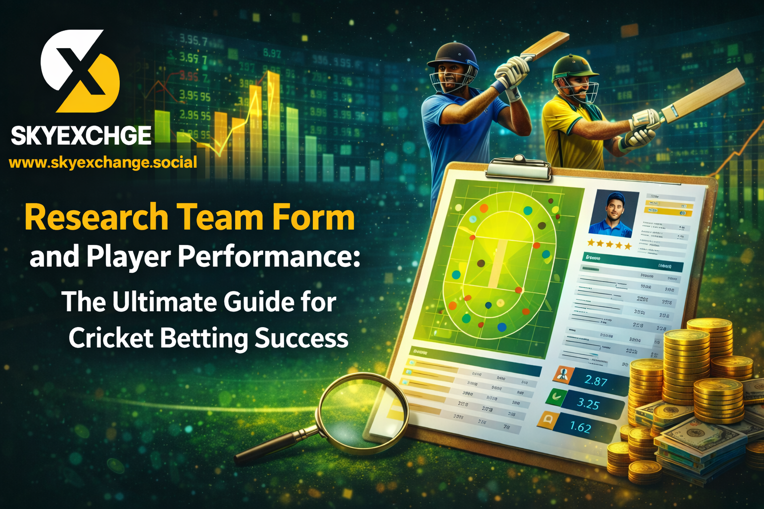 Research Team Form and Player Performance: The Ultimate Guide for Cricket Betting Success