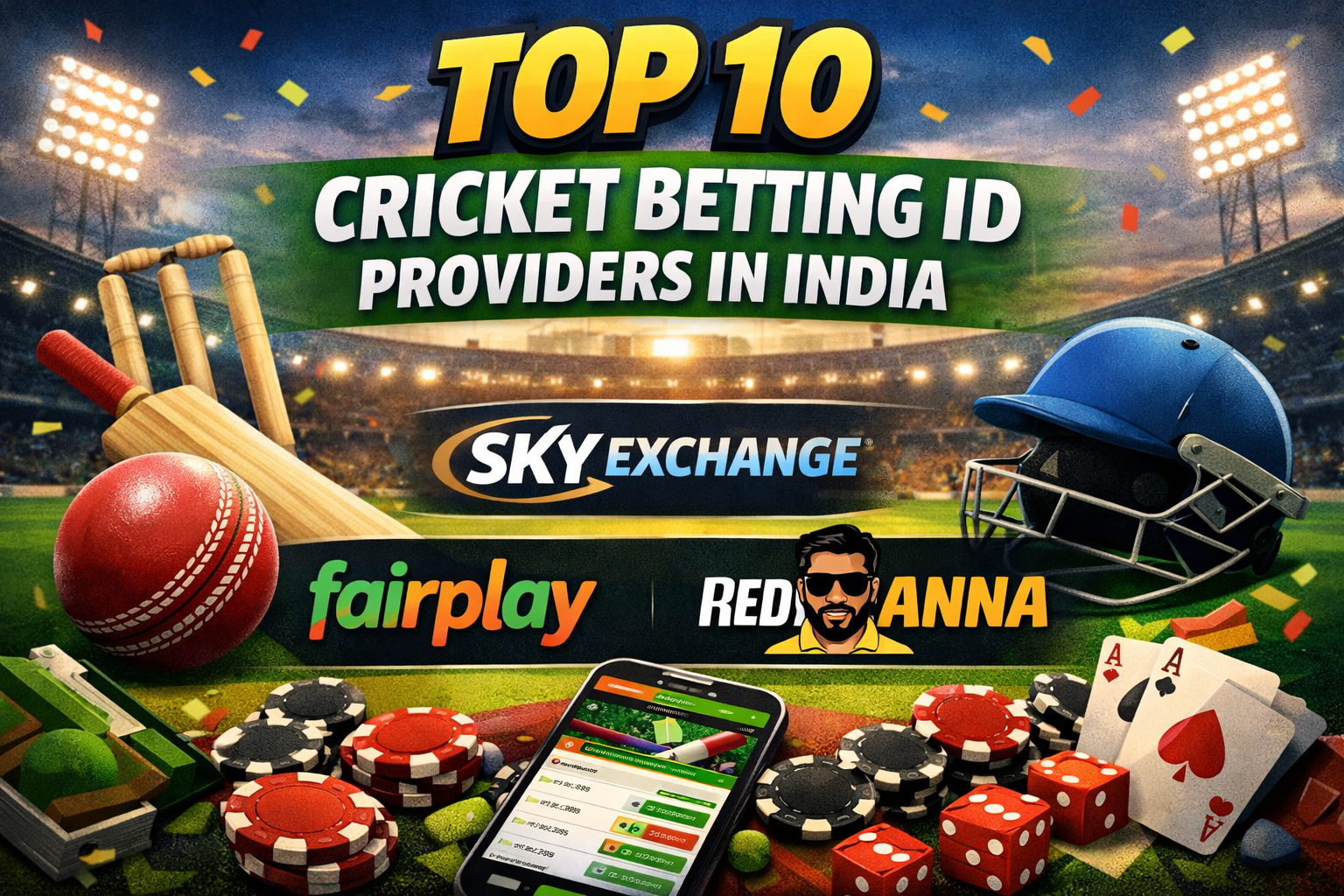 Top 10 Cricket Betting ID Providers in India