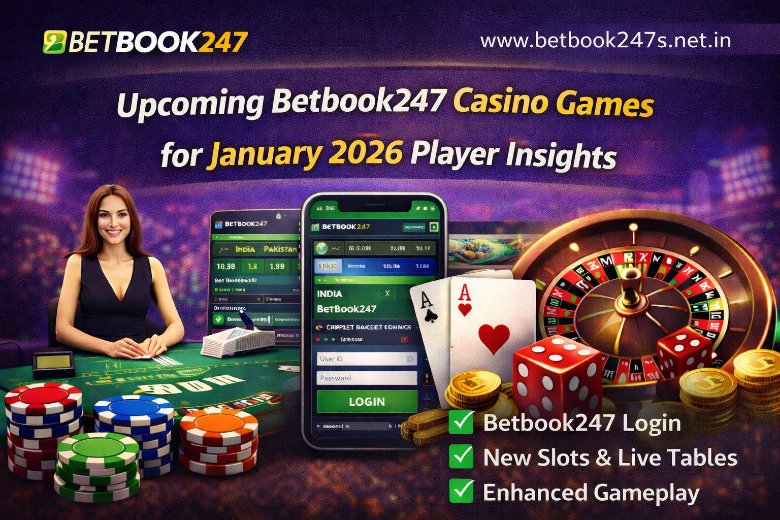 Upcoming Betbook247 Casino Games for January 2026 Player Insights